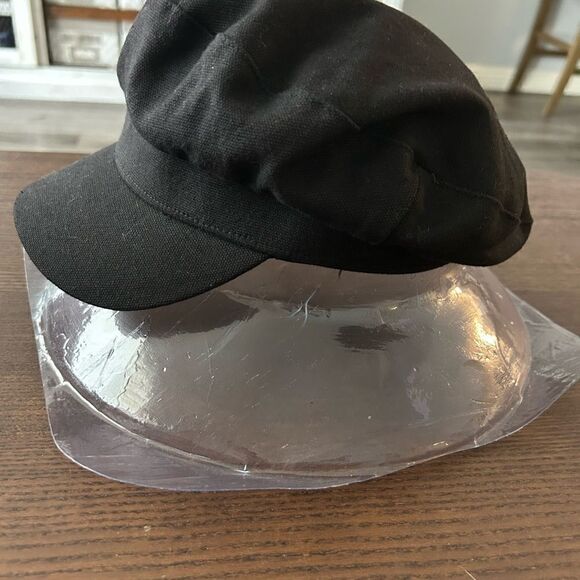 Black Baker Boy / Newsboy Cap / Fisherman Hat - One Size – 100% Cotton new main image 6